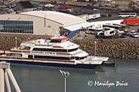 Klondike Express at its dock in Whittier, AK