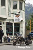 The local Harley-Davison store, Skagway, AK