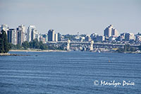 Vancouver skyline, Vancouver, BC