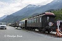 White Pass Train loading, Skagway, AK