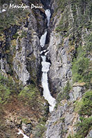 Large waterfall on Moore Creek, Skagway, AK