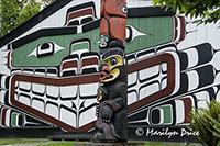 Totem pole, Thunderbird Park, Victoria, BC