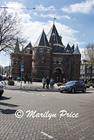 Waag, the oldest surviving gatehouse for the city, Amsterdam, Netherlands