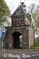 Gatehouse of the original city, Hoorn, Netherlands