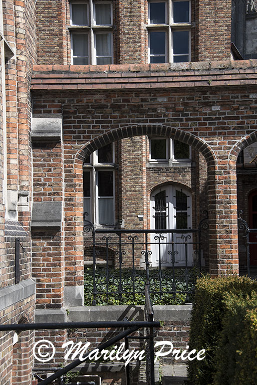 Courtyard of Old St. Jan, Bruges, Belgium