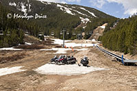 Beginner's area, Red Lodge Ski Area, MT