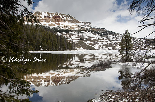 Beartooth Lake and Beartooth Butte, Beartooth Pass Byway, MT