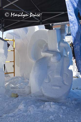 Winter Blues, Budweiser International Snow Sculpture Championships, Breckenridge, CO