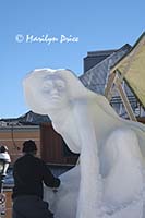 Dance of the Fohn Wind Spirits, Budweiser International Snow Sculpture Championships, Breckenridge, CO