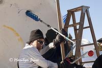 Leaning Out For Love, Budweiser International Snow Sculpture Championships, Breckenridge, CO