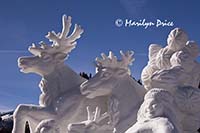 Happy Herdsmen, Budweiser International Snow Sculpture Championships, Breckenridge, CO