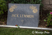 Jack Lemmon, Pierce Brothers Westwood Cemetery, Los Angeles, CA