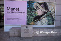 Ad for Manet exhibit, Getty Center, Los Angeles, CA