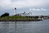 Lighthouse and marina, Long Beach, CA