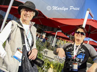 Marilyn and Kelly, Walt Disney Concert Hall, Los Angeles, CA