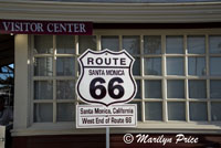 West end of Route 66, Santa Monica, CA