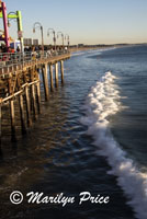 Waves, Santa Monica Pier, Santa Monica, CA