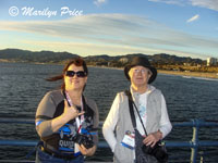 Kelly and Marilyn, Santa Monica Pier, Santa Monica, CA