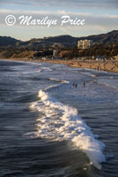 Waves, Santa Monica Pier, Santa Monica, CA