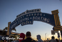 Sunset, Santa Monica Pier, Santa Monica, CA