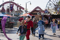 Short seasonal parade, Disney California Adventure Park, Anaheim, CA