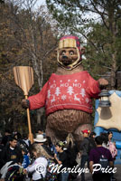 Seasonal bear, Grizzly Peak, Disney California Adventure Park, Anaheim, CA