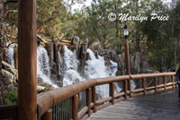 Waterfall, Grizzly River Run, Grizzly Peak, Disney California Adventure Park, Anaheim, CA