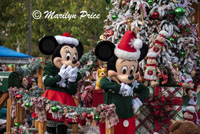 Minnie and Mickey, Parade on Main Street, Disneyland Park, Anaheim, CA