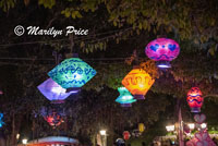 Lanterns over the Mad Tea Cups, Fantasyland, Disneyland Park, Anaheim, CA