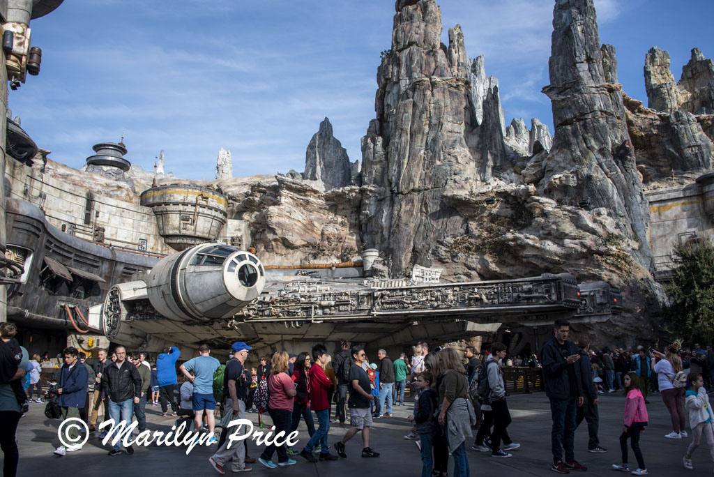 Millennium Falcon, Star Wars Galaxy's Edge, Disneyland Park, Anaheim, CA