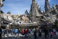 Millennium Falcon, Star Wars Galaxy's Edge, Disneyland Park, Anaheim, CA