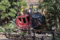 Stage coach, Frontierland, Disneyland Park, Anaheim, CA