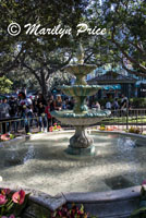 Fountain, New Orleans Square, Disneyland Park, Anaheim, CA