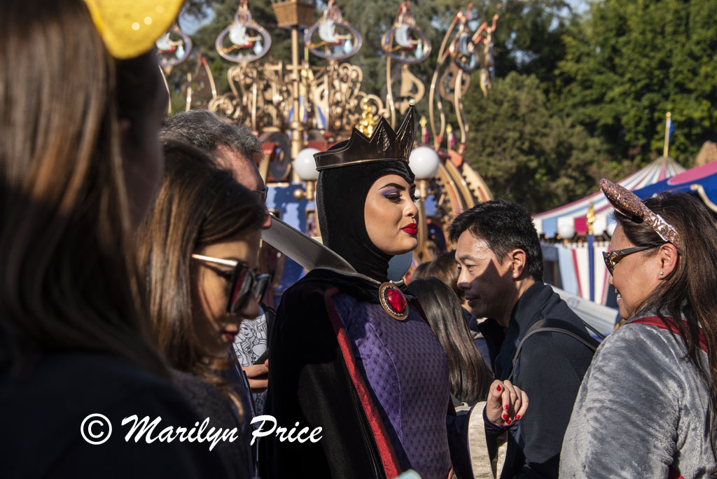 Evil Queen from Snow White, Fantasyland, Disneyland Park, Anaheim, CA