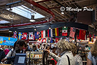 Some of the chaos at the Granville Island Public Market, Vancouver, BC, Canada