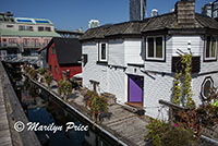 Houseboats, Granville Island, Vancouver, BC, Canada