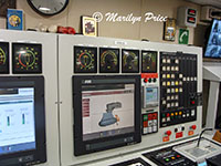 Status of electric generators, ship tour, off the coast of OR