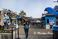 Kelly enters Pier 39, San Francisco, CA