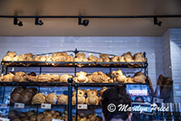 Fanciful bread shapes, Boudin's, Pier 39, San Francisco, CA