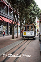 Cable car coming the other direction!, San Francisco, CA