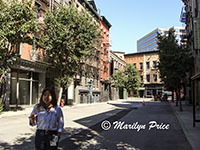 Tour guide, New York City backlot, Warner Brothers, Los Angeles, CA