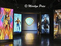 Entrance to the end of the studio tour, Warner Brothers, Los Angeles, CA