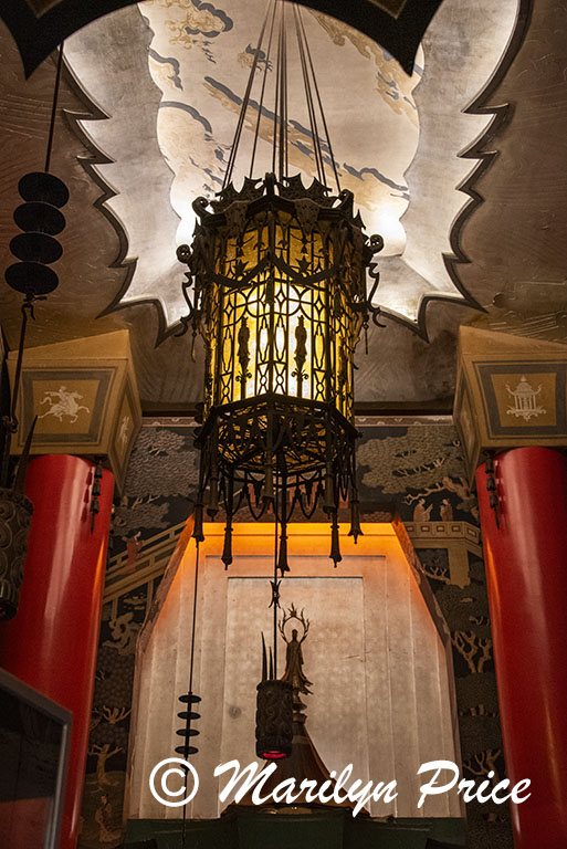 Light fixture, Chinese Theater, Los Angeles, CA