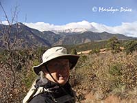 Marilyn and Pikes Peak, Garden of the Gods Park, Colorado Springs, CO