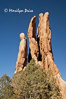 Sandstone formations, Garden of the Gods Park, Colorado Springs, CO