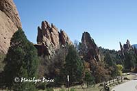 Sandstone formations, Garden of the Gods Park, Colorado Springs, CO