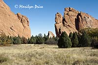 Entrance to Garden of the Gods Park, Colorado Springs, CO