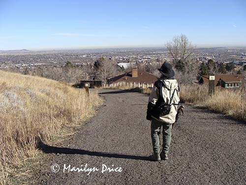 Marilyn on the Royal Arch Trail, Boulder, CO