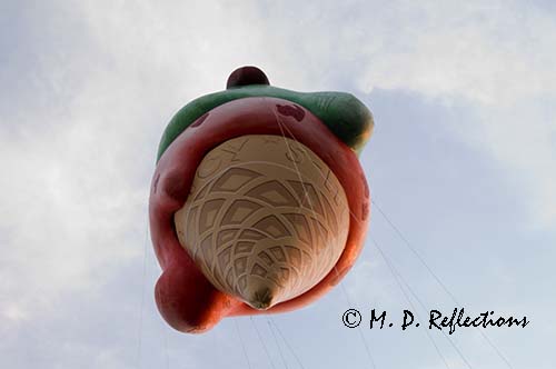 Ice cream cone balloon in the Macy's Parade, Universal Studios, Orlando, FL