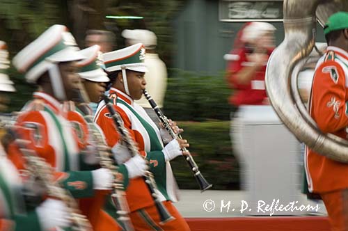 Marching band, Macy's Parade, Universal Studios, Orlando, FL